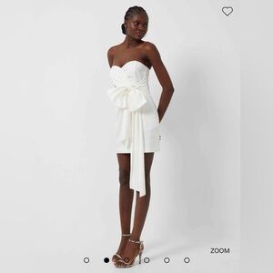 French Connection strapless dress